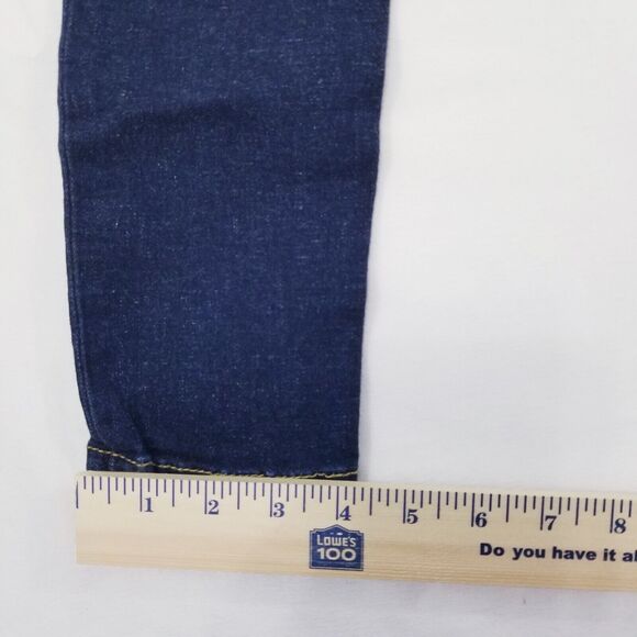 Miss Me Mid Rise Super Skinny Wms Jeans Size 25 Blue Dark Denim Simple FLAW - Picture 10 of 13
